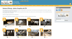 Desktop Screenshot of animaux.l214.com